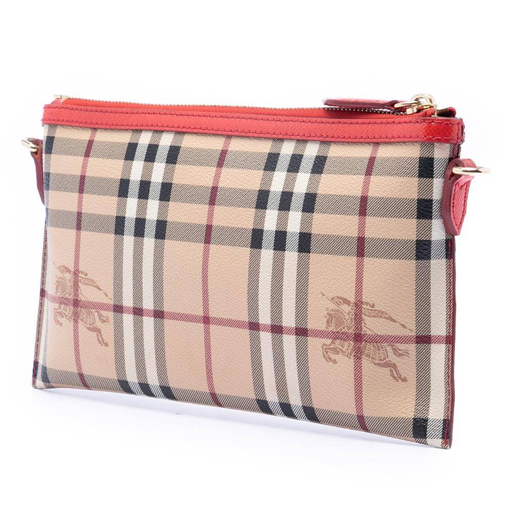 Burberry Vintage Burberry Crossbody Bag L 14cm x W 25.50cm x D 0.50cm - Crossbody Tasker hos Magasin.