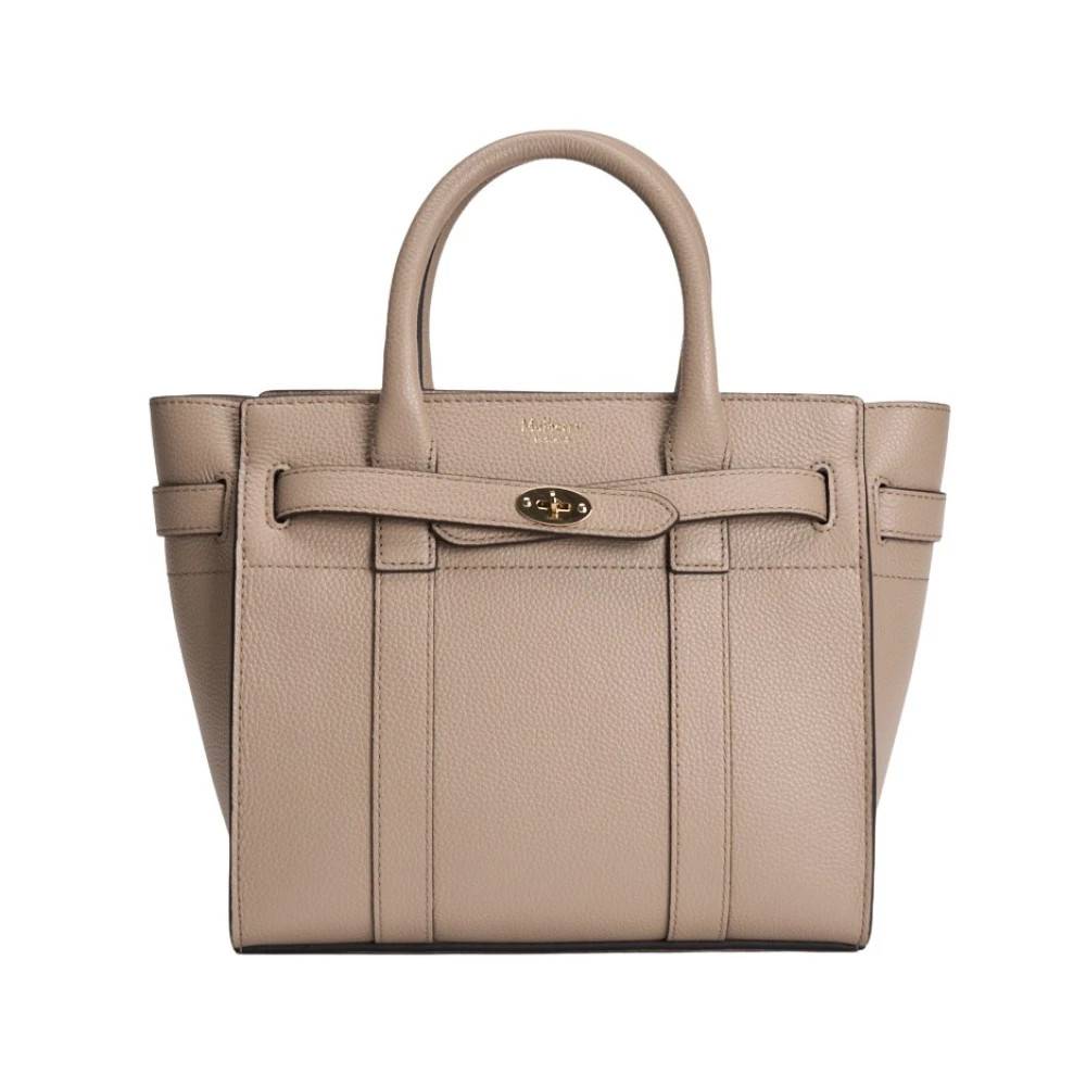 Mulberry - Mini Bayswater Dove Grey Handväska Väskor - Dam - ONE Size - Läder
