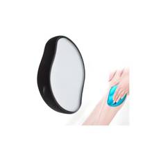 Epilateur Crystal Hair Eraser, épilateur Physique indolore pour femme, Gomme à cheveux en cristal,outil d'épilation (Le noir)
