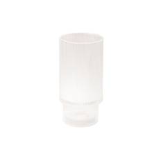 Räfflad latteglas CHiATO, 320 ml