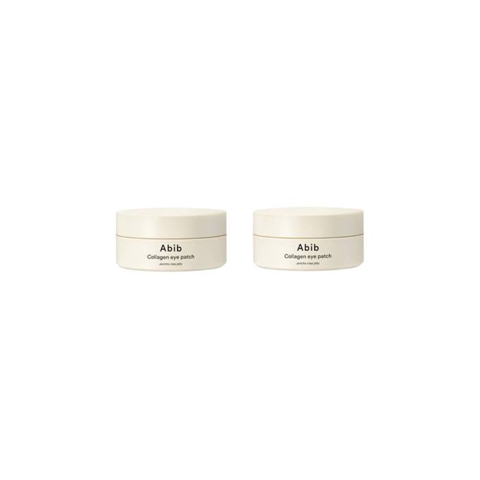Abib - Collagen eye patch Jericho rose jelly - 90g / 60pcs (2ea) Set - black