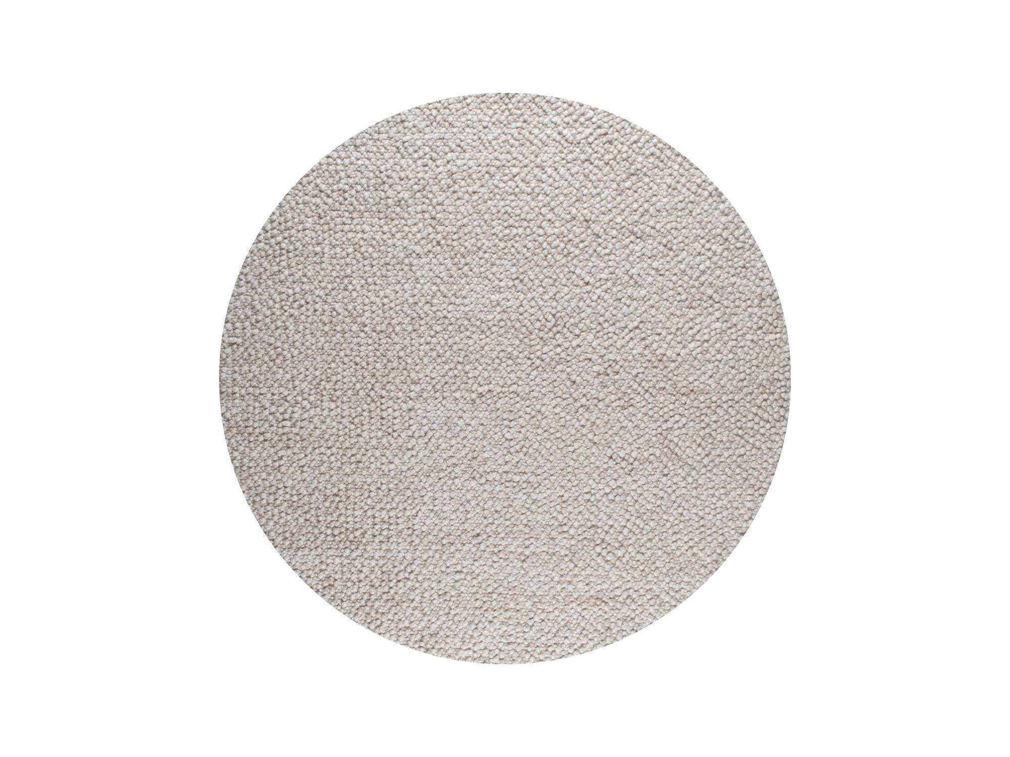H.C. Tæpper - Pebble rundt tæppe - Ø200 cm / 4550-055 - Beige