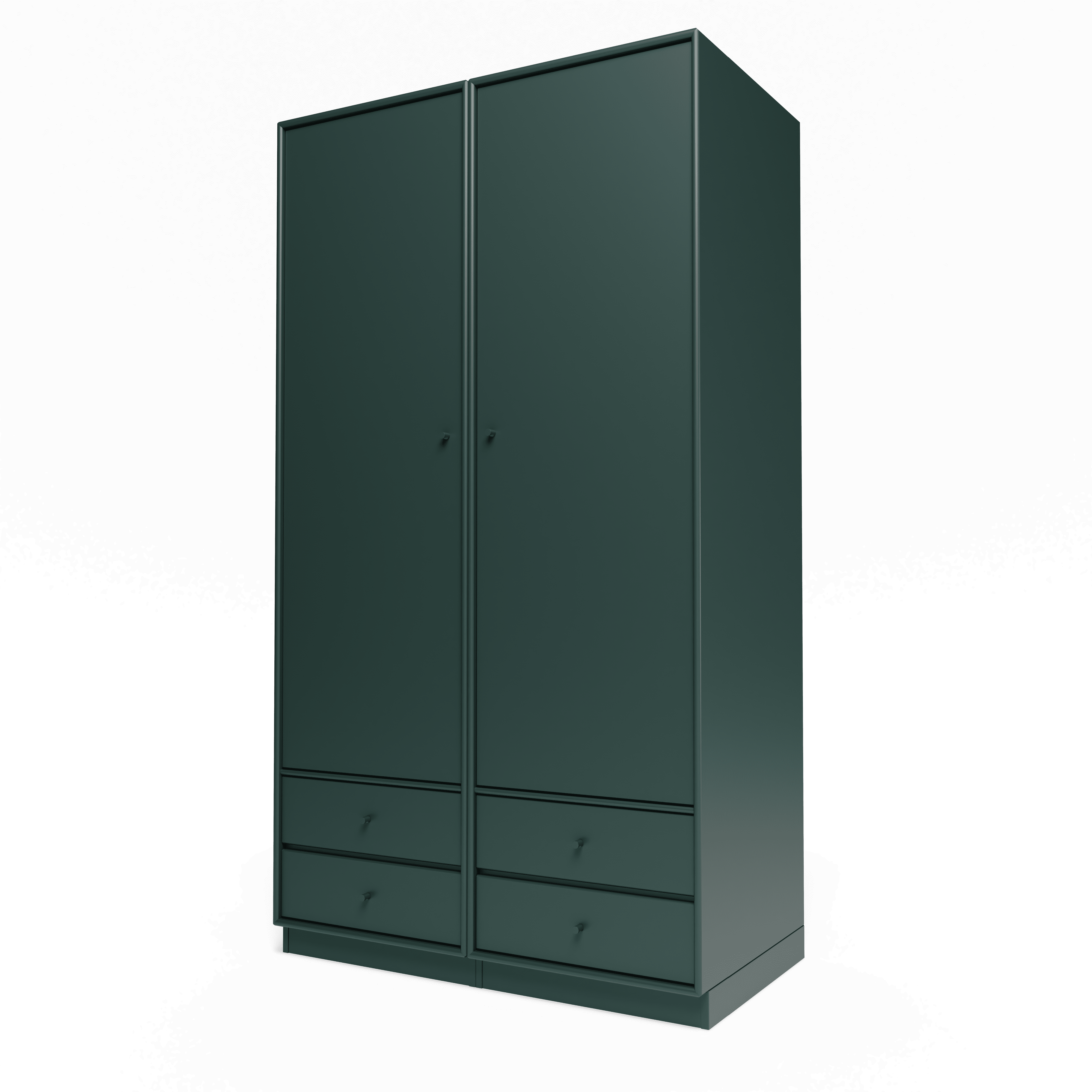 Attire IV garderobe, inkl. sokkel 7 cm fra Montana Black Jade - Jacobsen Plus