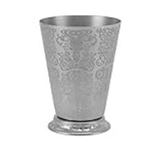 Rostfritt stål Mint Julep Cup Cocktail Glas Moscow Mule Mug Öl Kaffekopp Dryckesgods för Bartendersälskare (Totem textur)