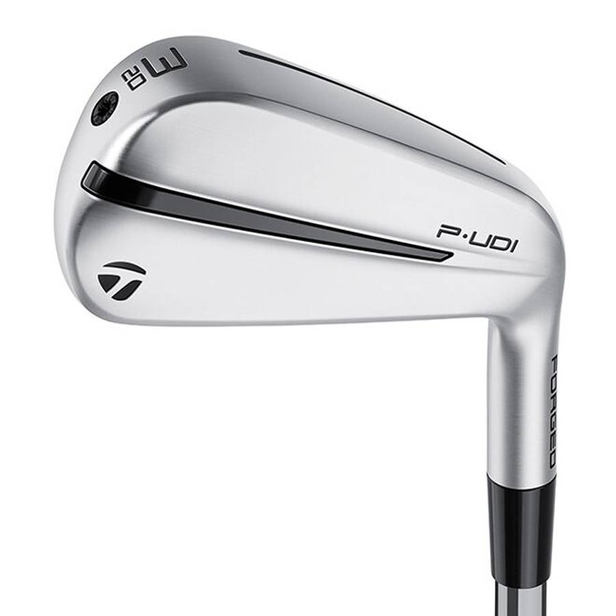 Venstrehånds TaylorMade P∙UDI Utility Iron 22 graders loft X flex