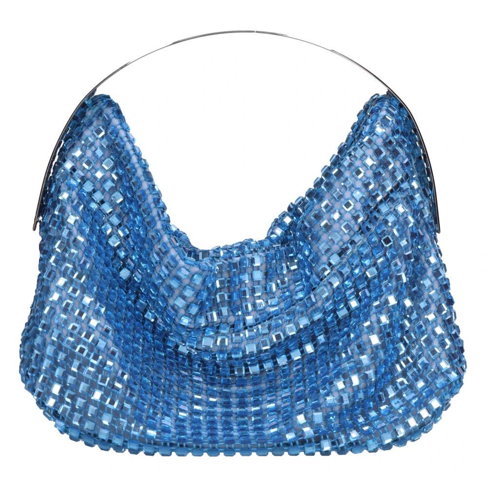 GEDEBE CLO Krystal Net Taske - Tasker - Dame - Blå - ONE SIZE - Uld