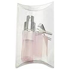 Parfymsprejflaska på språng: 8 ml mini parfymflaska påfyllningsbar med tratt i rosa – parfymflaska tom – parfym sprayflaska från Fantasia
