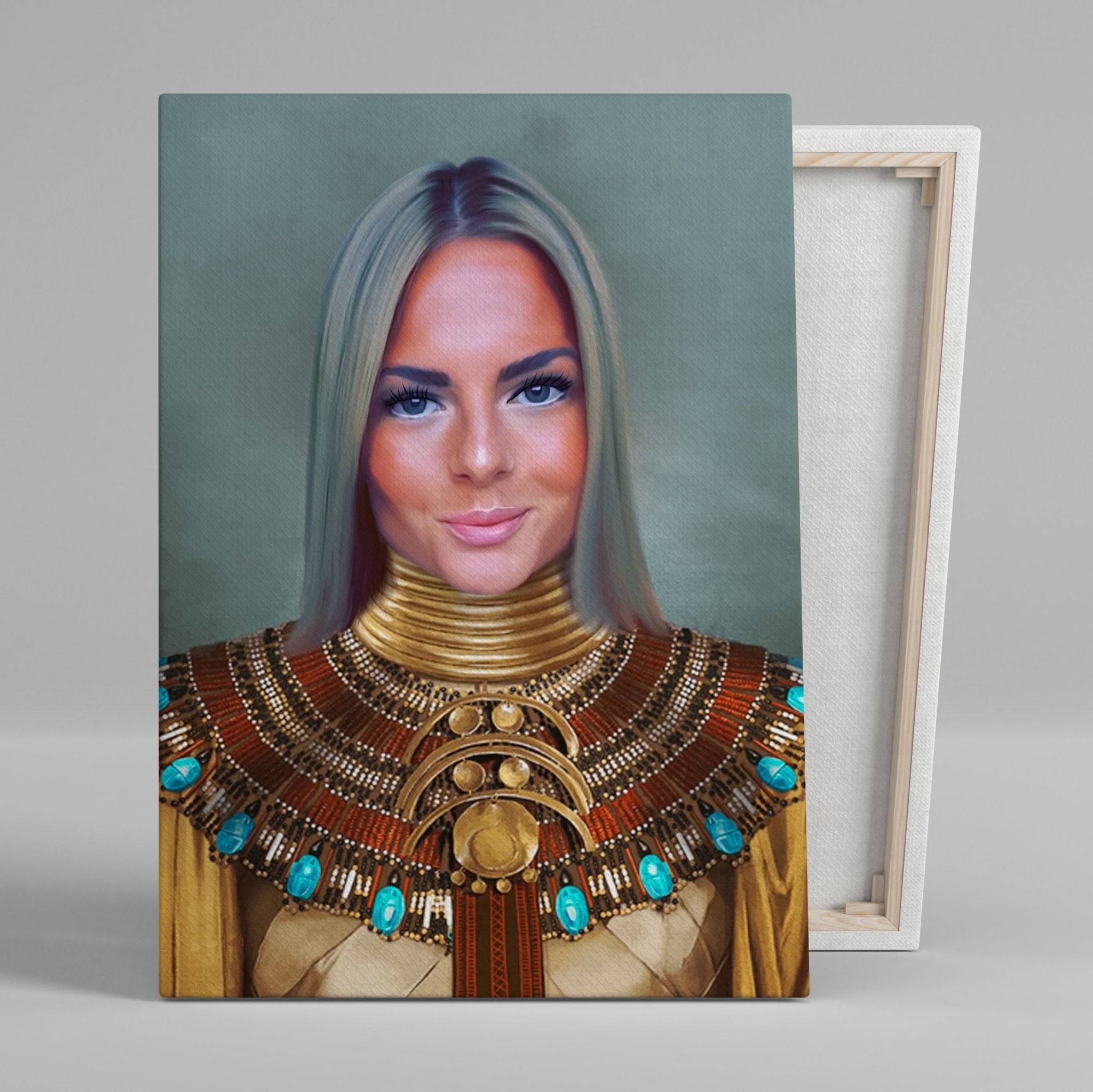 The Nubian Queen - Personlig Tavla - Poster / 30x40