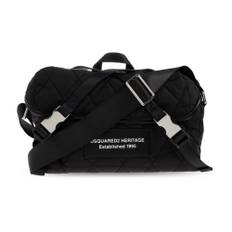 Dsquared2, Tasker , Herre, Sort, ONE SIZE, Taske med logo