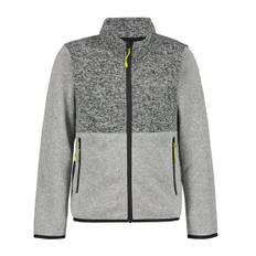 LOHNE JR FLEECE JKT GREY, GR&#197;, 152 cl, JUNIOR