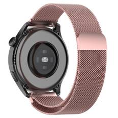 Samsung Galaxy Watch/Gear S3 Frontier/Classic Milanesisk urrem - Lyserød