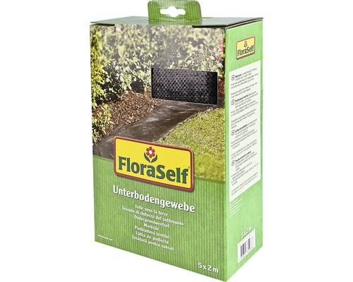 Marktäckväv FLORASELF 5x2m svart, 100g/m²