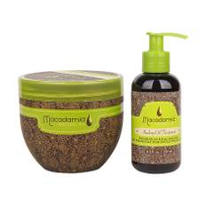 Macadamia  Macadamia Duo Deep Repair Masque 470ml, Healing Oil Treatment 125ml - 595 ml