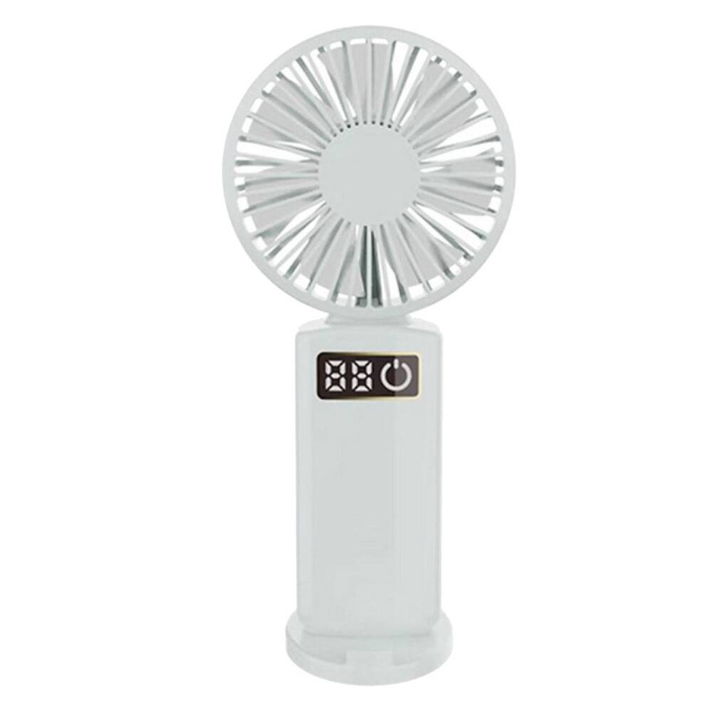 Lille ventilator Ny USB håndholdt lille ventilator Mini genopladelig bærbar ultralyds lille elektrisk ventilator