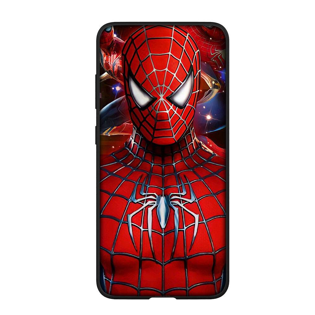för Samsung Galaxy S25 S24 S23 S22 Ultra FE Plus A17 A37 A57 A56 A55 A06 A16 A15 A36 A26 A35 A05 A25 A54 Fodral Affisch Spindelmannen Spiderman Skydd for Xiaomi Poco C85 4G aero