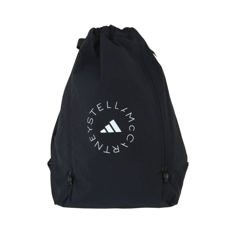 Adidas by Stella McCartney - Ryggsäck med dragsko och logoprint i nylon Träning - Dam - ONE Size - Nylon