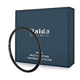 Haida 58 mm UV-filter – ultratunt ultraviolett linsfilter flerbelagt skyddsfilter (PROII-serien)