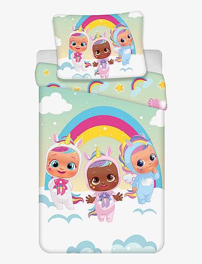 BrandMac Bed linen junior Cry Babies 1001 - 100x140, 40x45 cm - Sova - MULTI COLOURED / multi