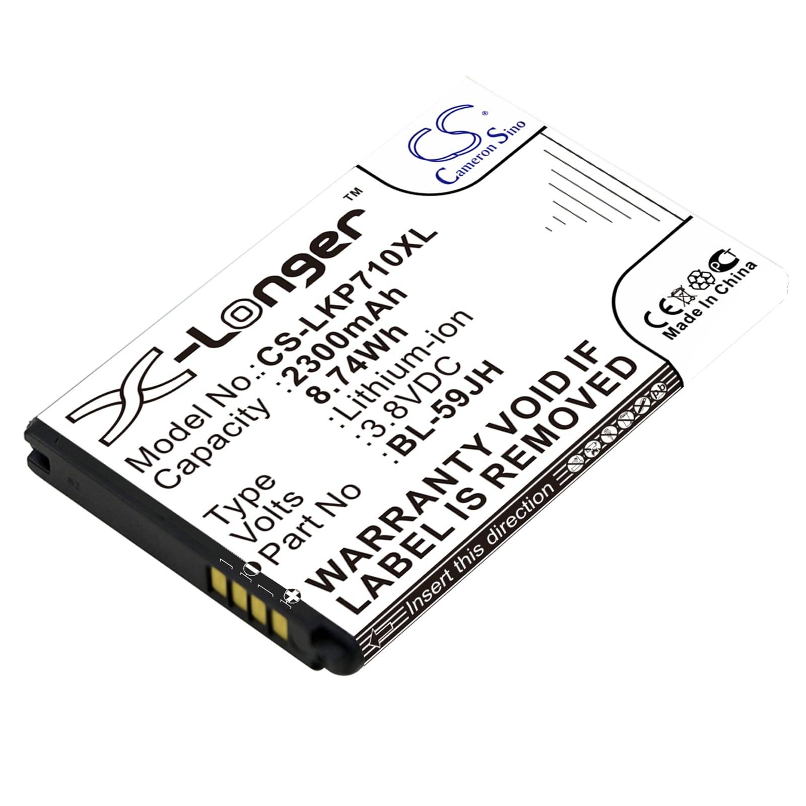 Batteri till LG AS870 mfl - 2.300 mAh