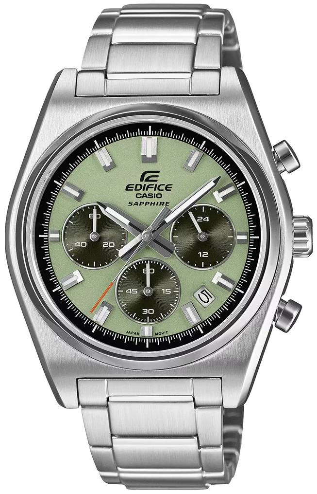 Casio Herrklocka EFB-730D-3AVUEF Edifice Grön/Stål Ø40 mm