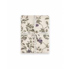 Garbo & Friends Fitted Sheet Muslin Plum 180x200 cm