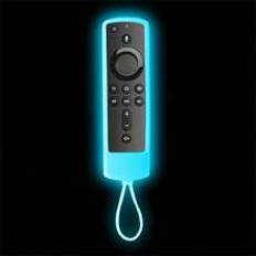 1pc Glow-In-The-Dark Silicone Case Cover For Alexa Voice Remote For Fire TV Stick 4K - Protect Your Remote And Enhance Your Gaming Experience Compatible With 4K+, Lite, Cube,Lanyard For Easy Access For School,Office,Household,Travel