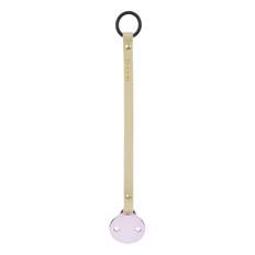 Napphållare Light pink beige leather