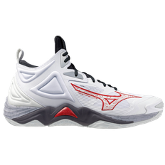 Mizuno WAVE MOMENTUM 3 MID, 43, Hvid