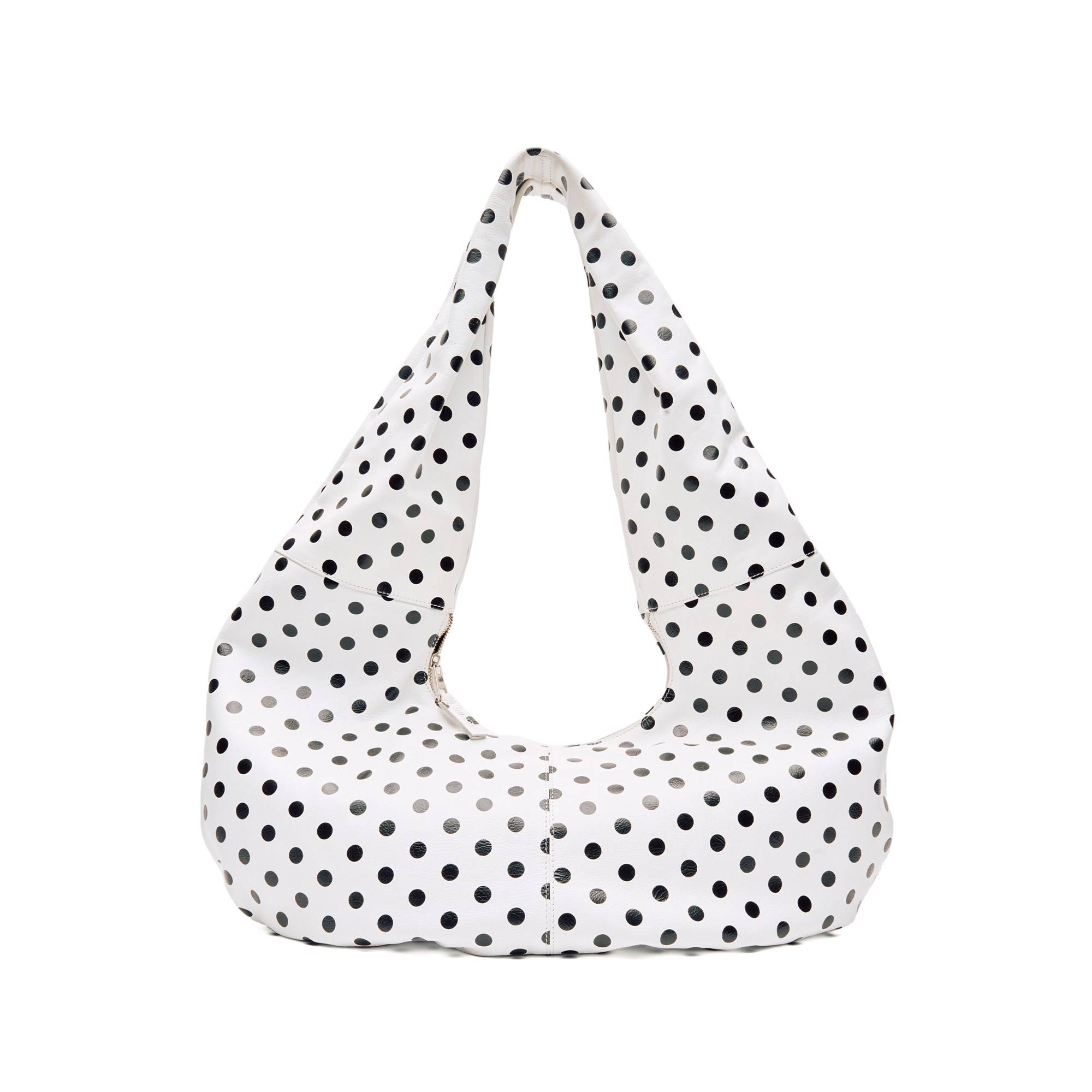 Núnoo Skuldertaske Big Alma Polka - Sort
