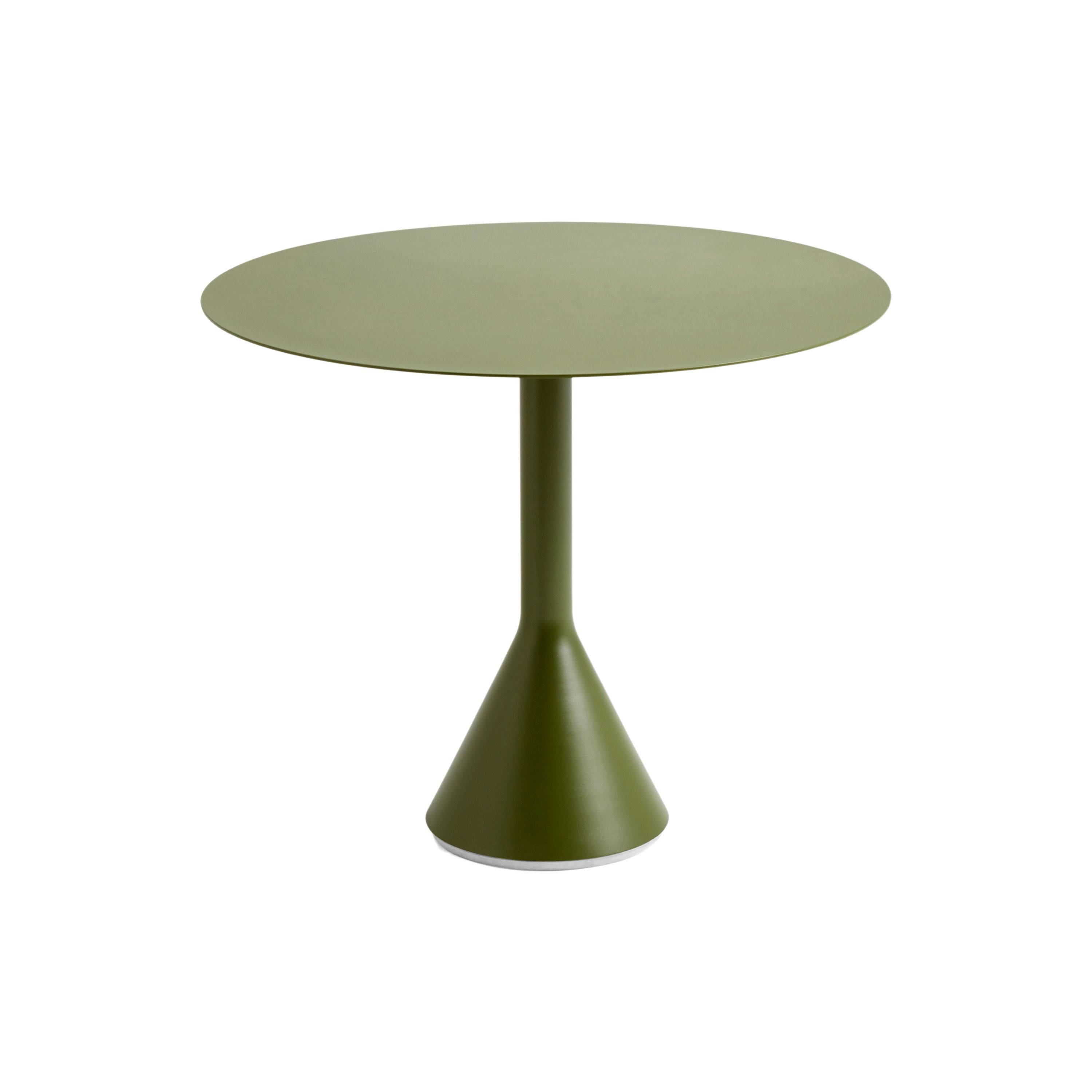 HAY Palissade Cone Table Ø90 Havebord Olive