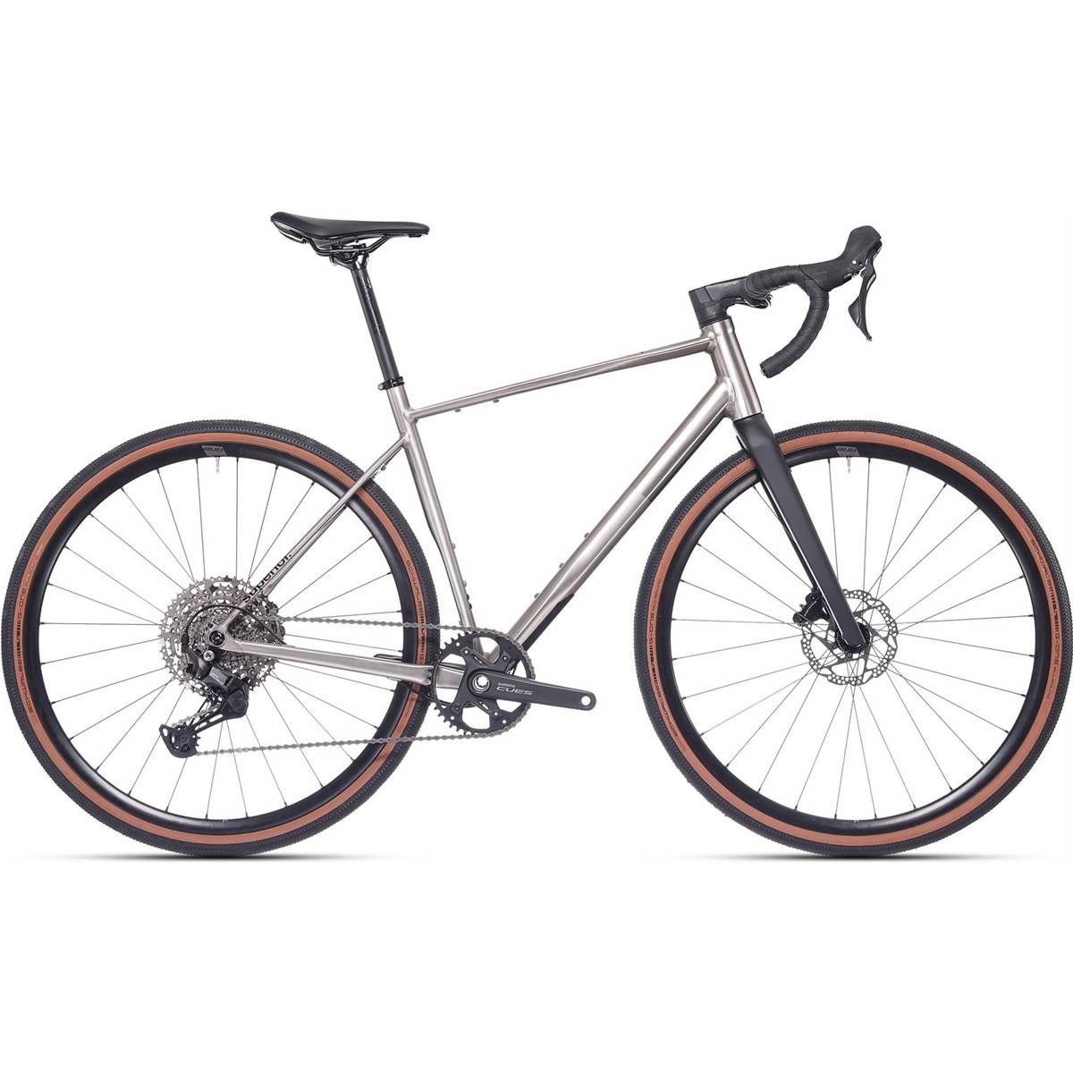 Gravel bike Superior XR 6.3 GR Brush Alu S - Silver ( )