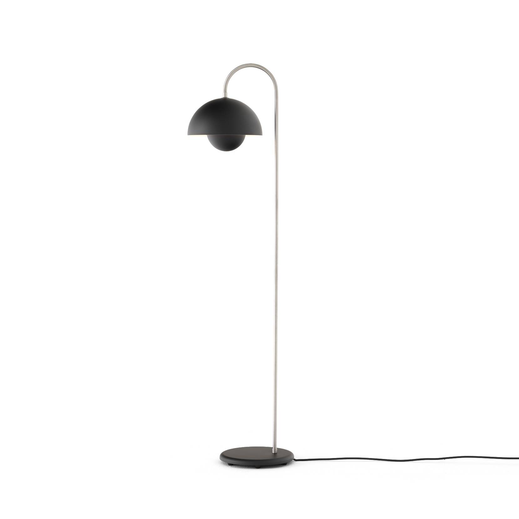 Flowerpot VP12 Gulvlampe - Matt black