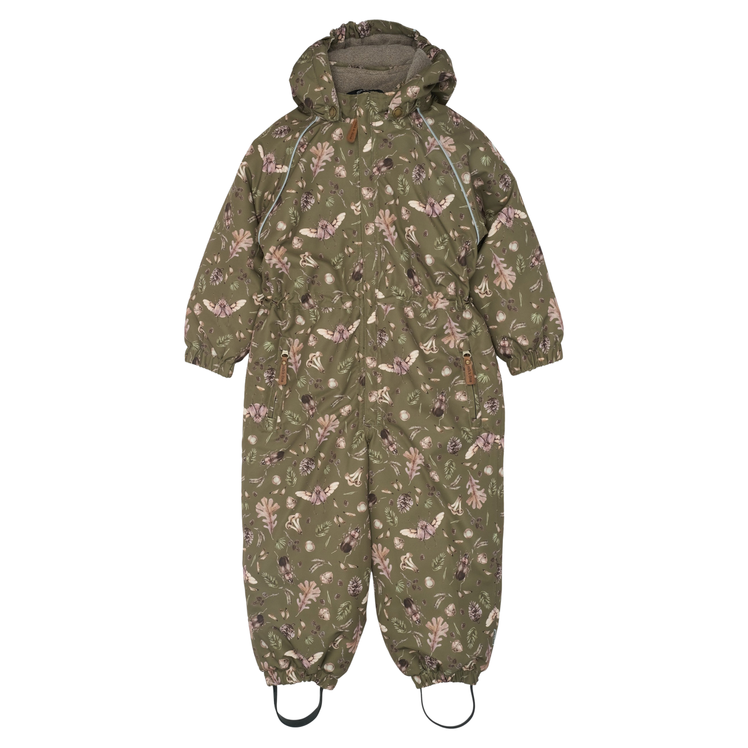 Mikk-line Pige Flyverdragt m. BIONIC-FINISHÂ® ECO coating - Burnt Olive - 98