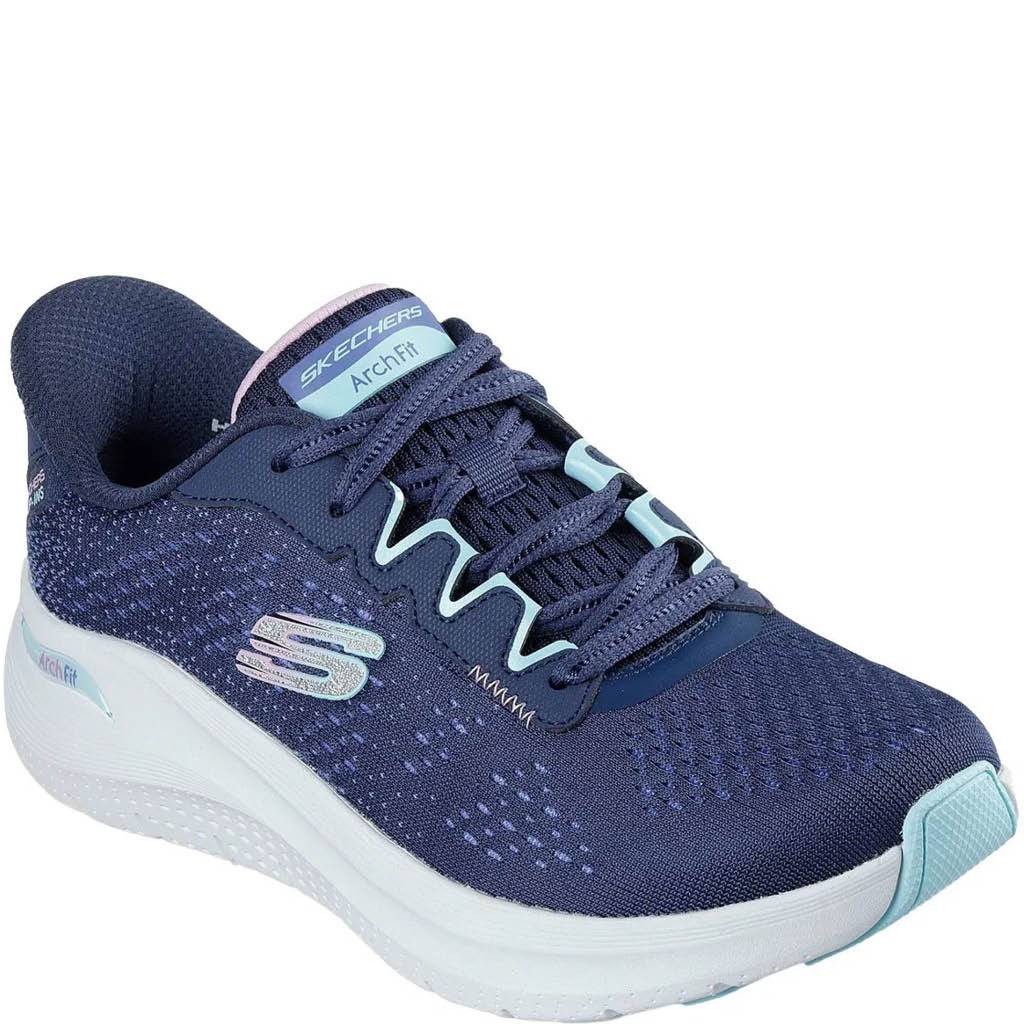 Skechers Arch fit 2.0 Sko » Str. 36 » NVMT Navy/mul.