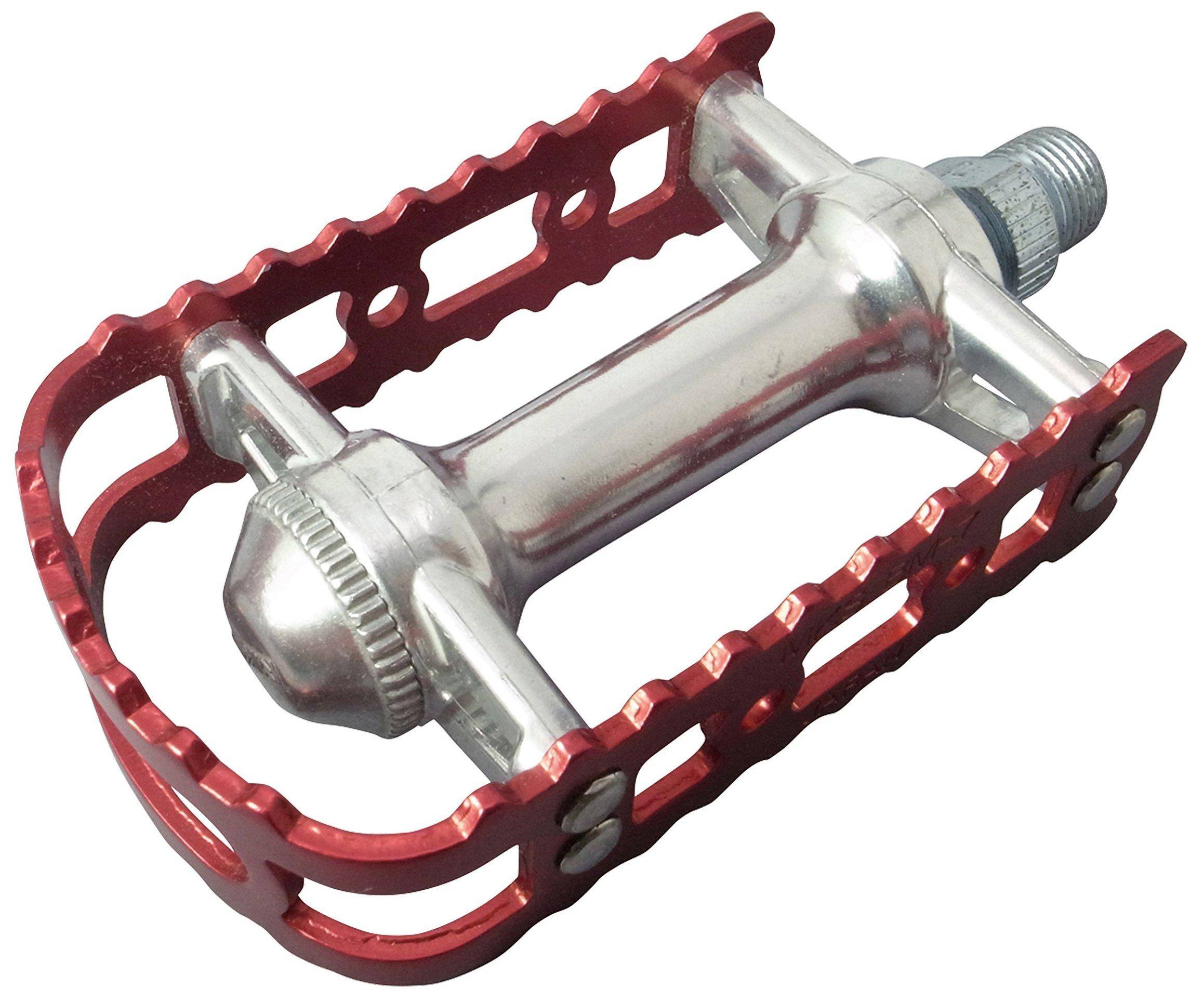 MKS (Mikashima Manufacturing) Bicycle Pedals BM-7 (BM-7) Red