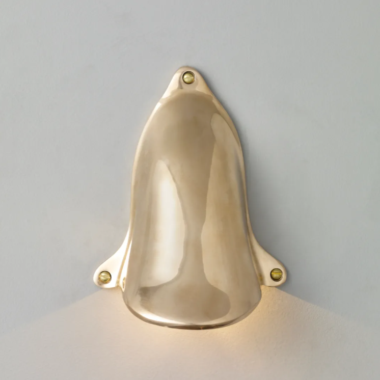 Motorboat ventilator væglampe Original BTC - Poleret bronze