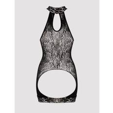 Fifty Shades of Grey Captivate Plus Size Black Lace Spanking Mini Dress