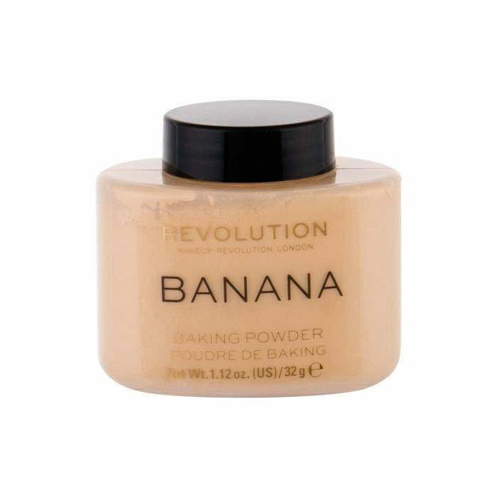 Powder - Makeup Revolution London - 32g - Banana - Vegan - All skin types