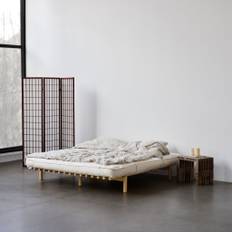 PACE BED - 101 Clear lacquered / 180x200