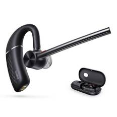 Yealink BH71 Bluetooth Headset, kabellose Ohrhörer mit Ladeetui, Reihändige Kopfhörer mit Geräuschunterdrückung Mikrofon, Anschluss an PC, Mac, Mobiltelefone Kabellos Telefonieren