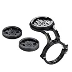 Cestbon Mountainbike-Halterung für Garmin Edge Wahoo Elemnt Bryton Rider Stages Dash Hammerhead Karoo, Fahrradvorbauhalterung für Lenker, 35 mm, Schwarz