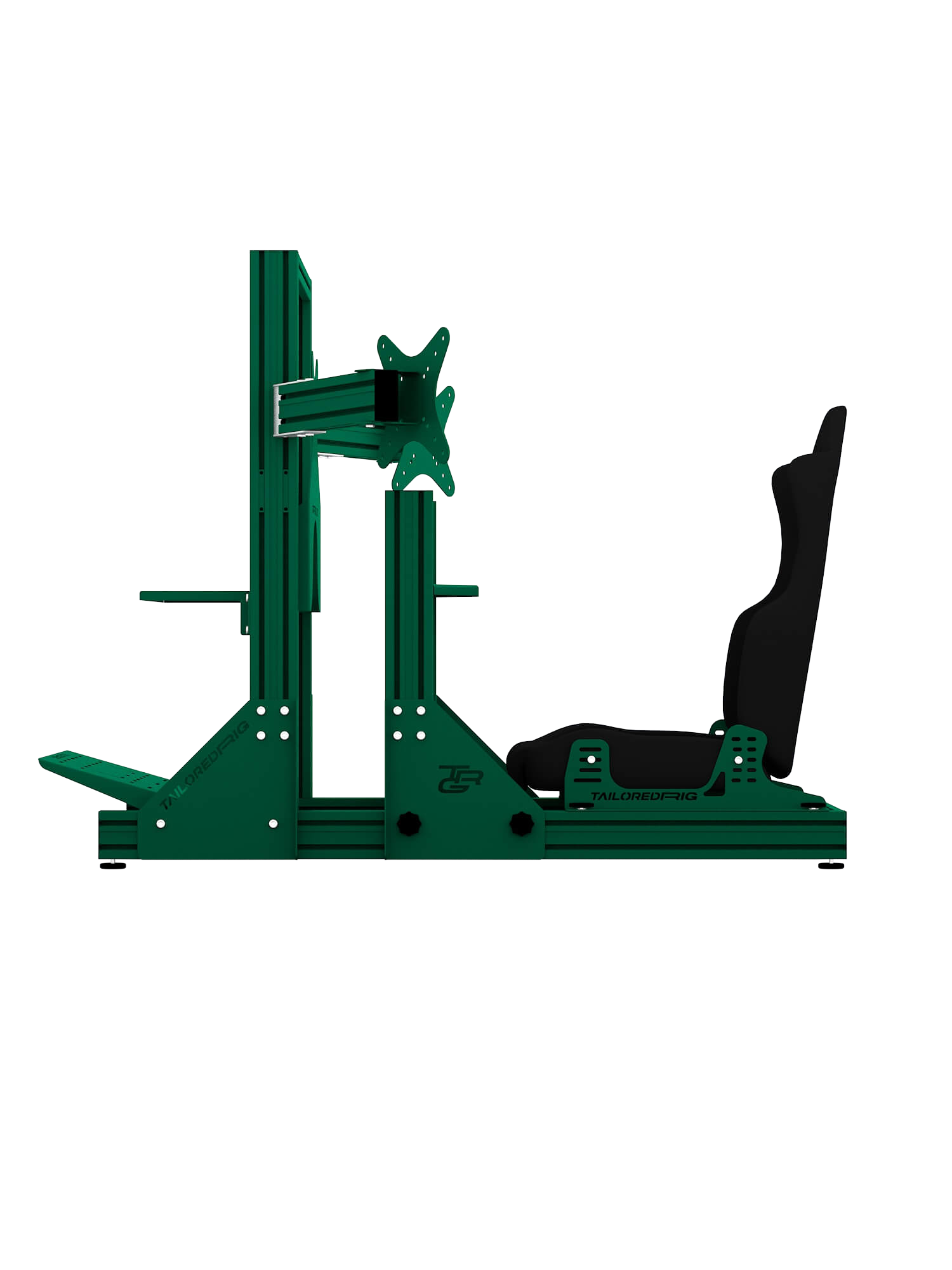 Sim Rig SRR4000 - British Racing Green (RAL 6005) / Nein / Front Mount - Asetek