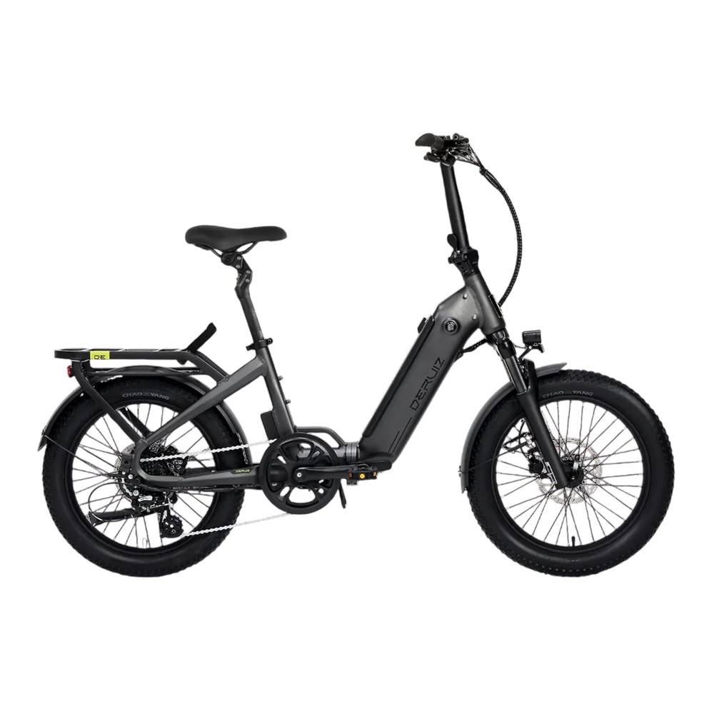 El foldecykel Deruiz Peridot 2026 20" Dark Graphite Dark Graphite 20" (160-190cm Personhøjde)