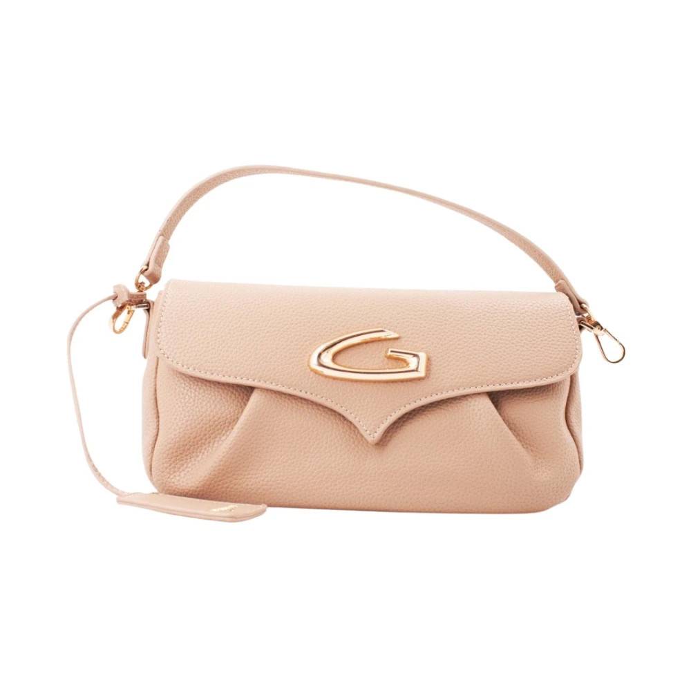 Alberto Guardiani Origami Skuldertaske - Tasker - Dame - Beige - ONE SIZE - Uld
