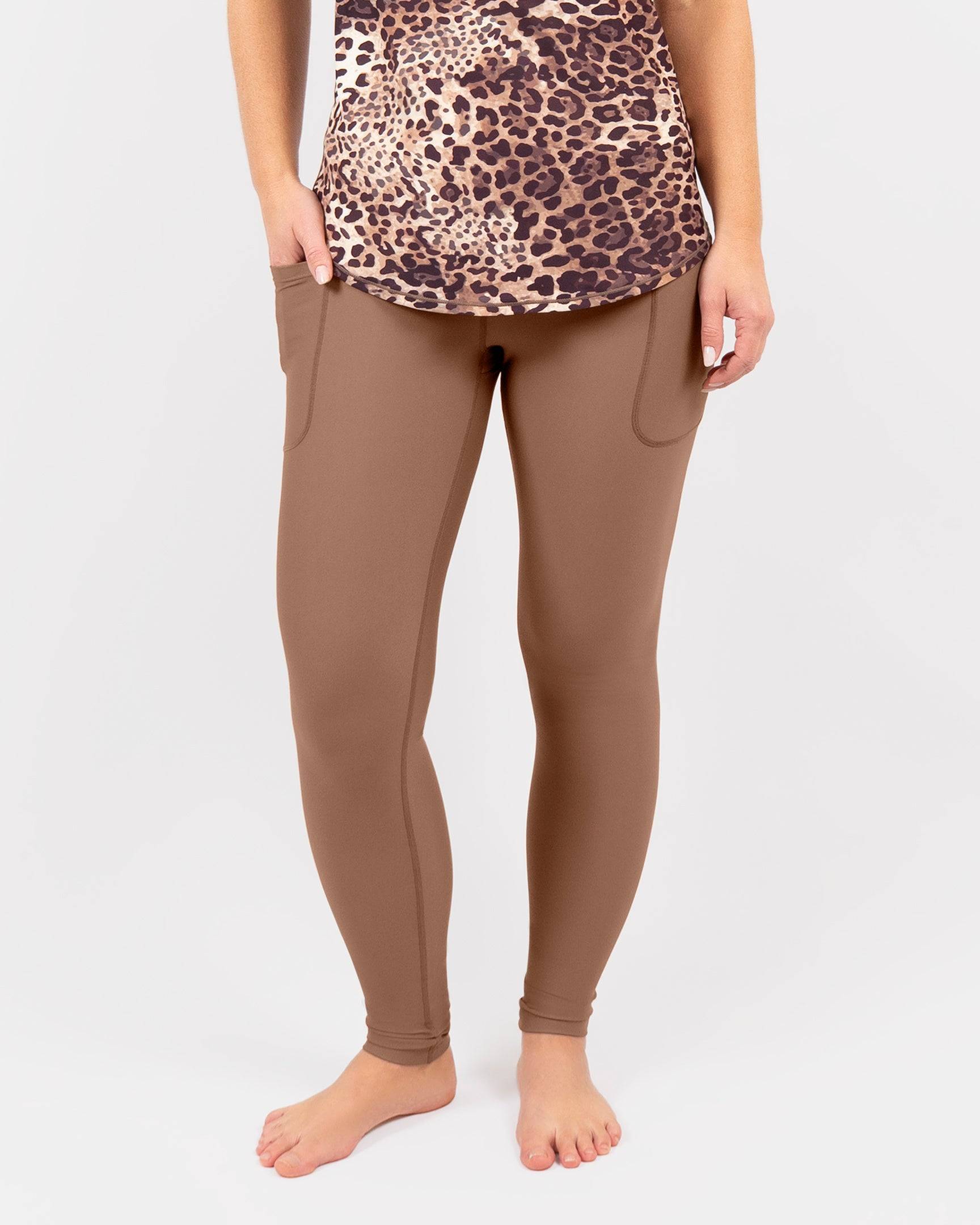 Signature Latte Leggings, 3XL