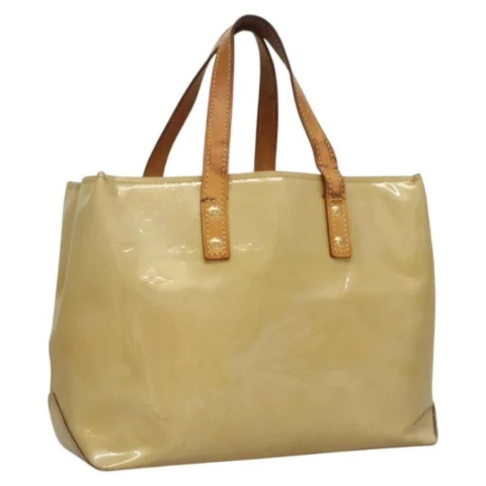Louis Vuitton Vintage Pre-owned Laeder louis-vuitton-tasker - Vintage - Dame - Beige - ONE SIZE - Tyl