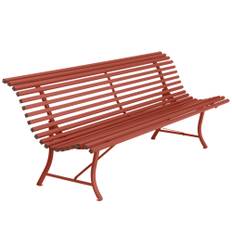 Louisiane parksoffa red ochre, 200 cm - Röd