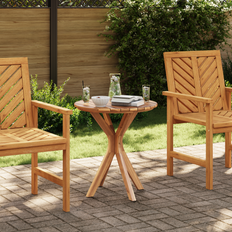 Have bistrobord Ø70x75 cm Massivt teaktræ