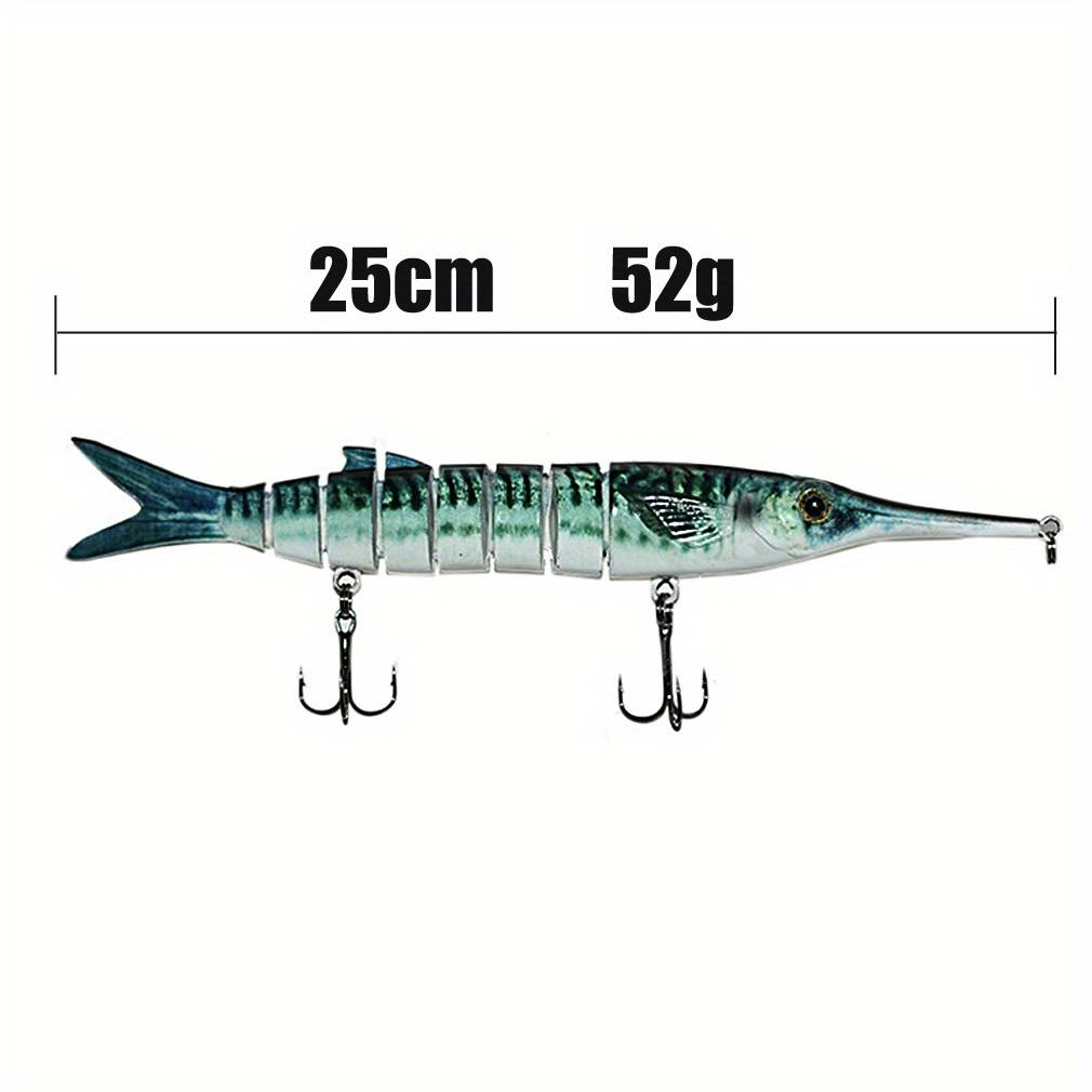 Realistic Multi-jointed Fishing Lures With Treble Hook - Catching