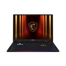MSI Raider A18 HX A9WIG-007NEU Bærbar PC - AMD Ryzen 9 9955HX3D / 2.5 GHz - 64 GB DDR5 - 2 TB SSD M.2 2280 PCIe 4.0 - NVM Express (NVMe) - 18"